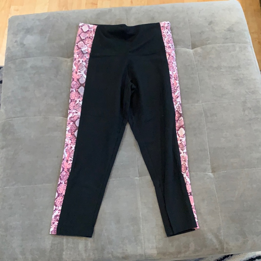 High waisted crop Victoria secret workout leggings